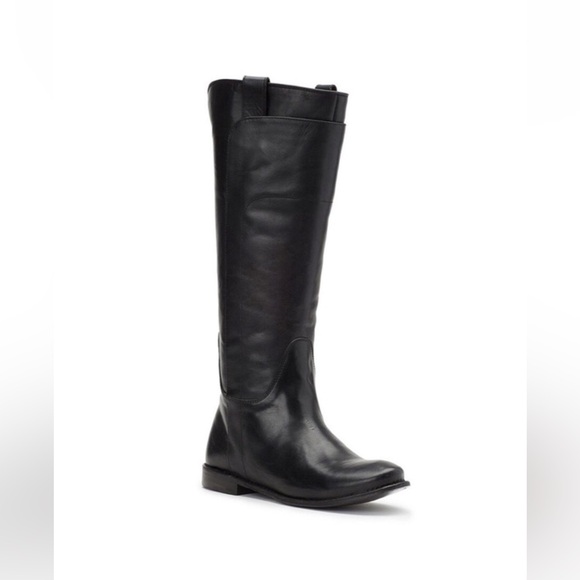 Frye Paige | Tall Boot | Black Leather - Picture 8 of 10